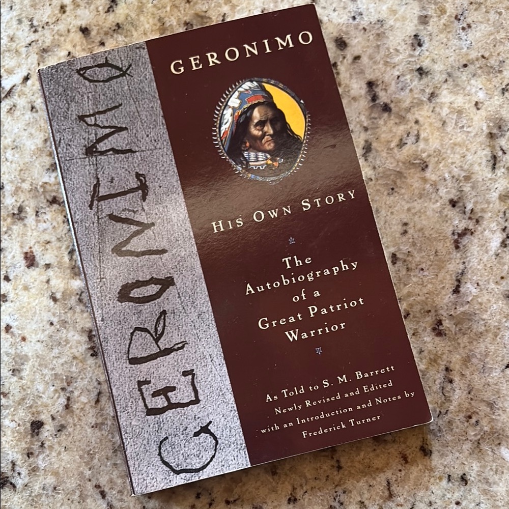 Geronimo His Own Story - paperback Native American history Apache